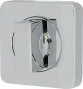 Картинка Ручка поворотная ARMADILLO WC-BOLT BK6/SQ-21CP-8 хром